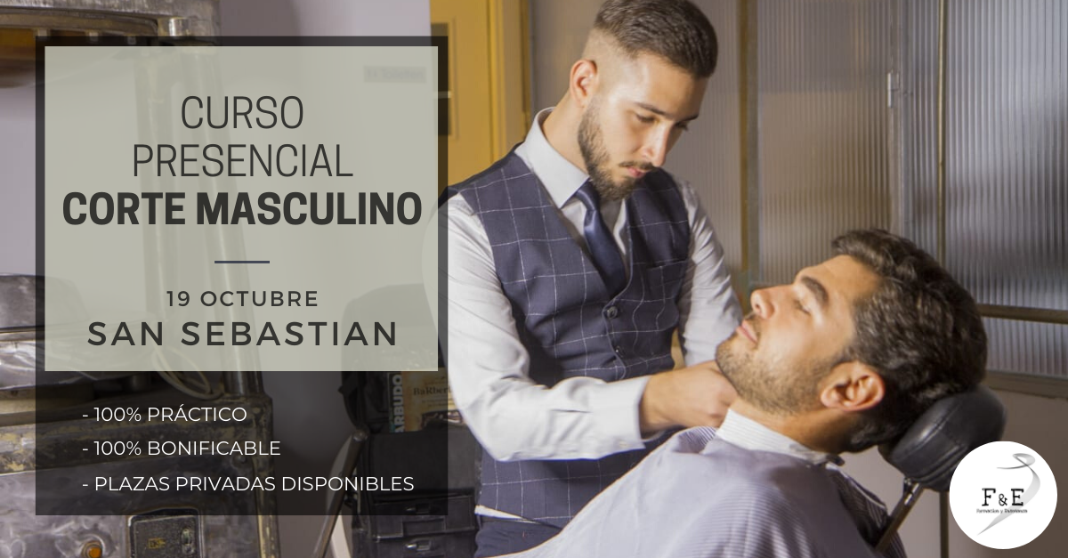 Curso Presencial Corte de Caballero en San Sebastian - Daniele Anile