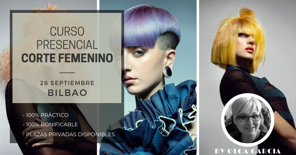 Curso Presencial Corte Femenino en Bilbao - Olga Garcia
